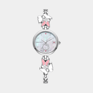 Hello Kitty-themed watch with butterfly design on a white background