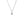 Hollow Teardrop Cage CZ Pendant Necklace - Perimade & Co.