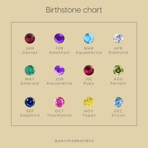 Hourglass Custom Birthstone Pave Band Ring - Perimade & Co.
