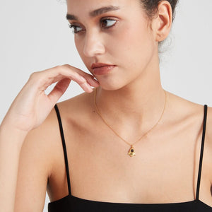 Rakete benutzerdefinierte Fotoprojektion Halskette