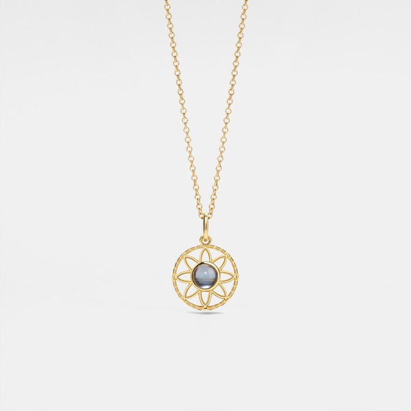 Daisy Photo Projection Necklace