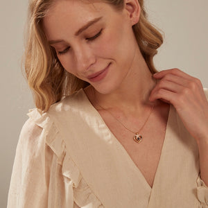 Heart Custom Photo Projection Necklace