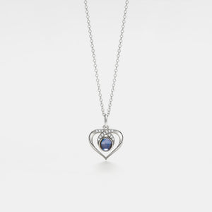 Heart Custom Photo Projection Necklace