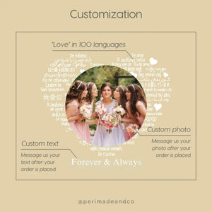 Cat Custom Photo Projection Charm Bracelet