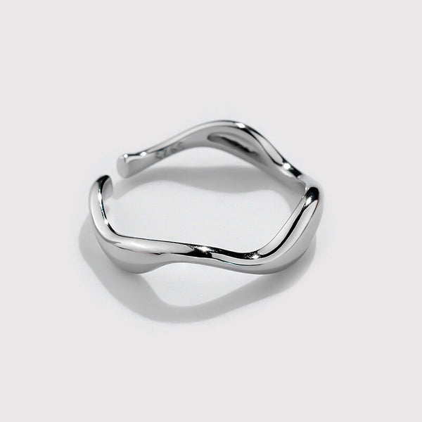 Infinty Wave Stackable Ring