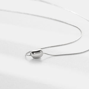 Cute Acacia Bean Pendant Necklace