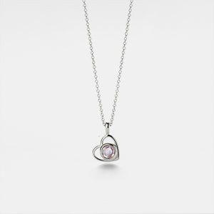 Heart Custom Photo Projection Necklace