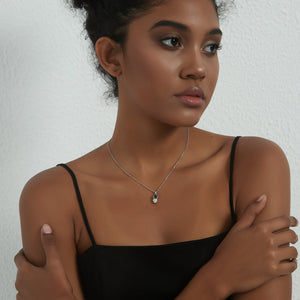 Spaceman Moon Photo Projection Necklace