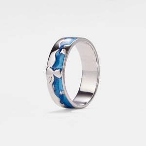 Little Prince Fox Couple Matching Wedding Ring