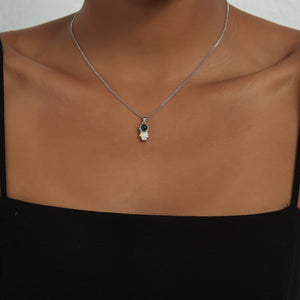 Spaceman Moon Photo Projection Necklace
