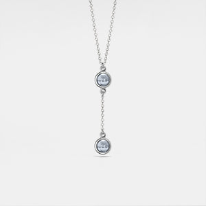 Double Custom Photo Projection Necklace