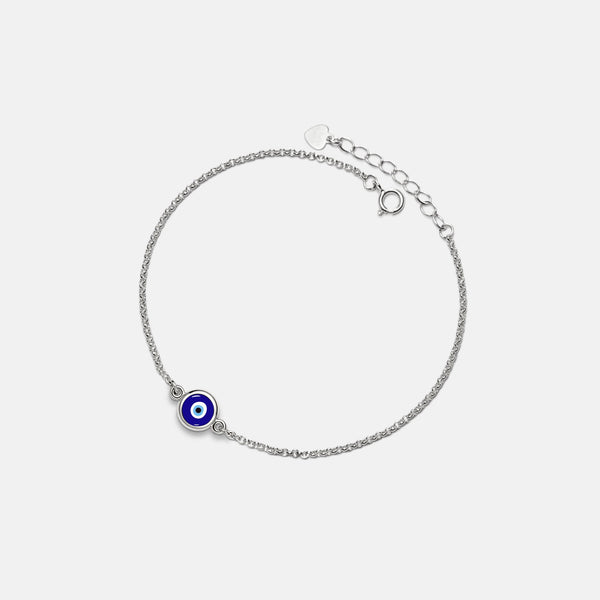 Turkish Blue Evil Eye Charm Bracelet