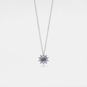 Sun Custom Photo Projection Necklace