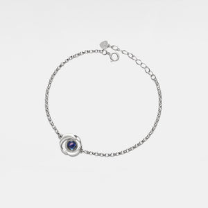 Rose Flower Custom Photo Projection Bracelet