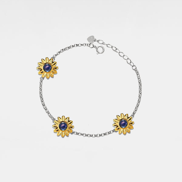 Sunflower Photo Projection Bracelet
