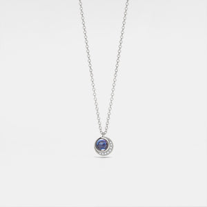 Moon Custom Photo Projection Necklace