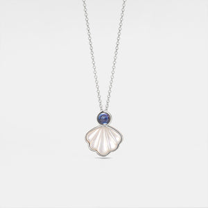 Collana con proiezione fotografica personalizzata con conchiglia