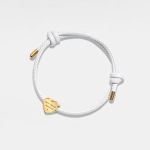 Heart Custom Photo Leather Rope Bracelet