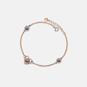 Heart Three Custom Photo Projection Bracelet