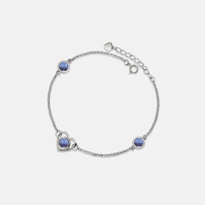 Heart Three Custom Photo Projection Bracelet