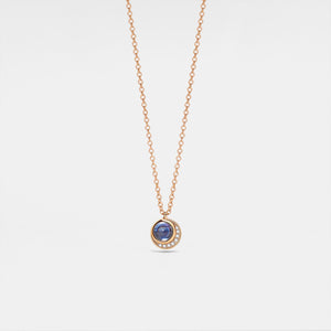 Moon Custom Photo Projection Necklace