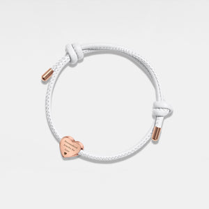 Heart Custom Photo Leather Rope Bracelet