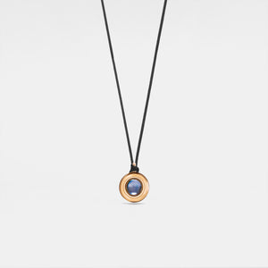 Black Rope Custom Photo Projection Necklace