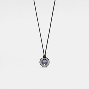 Black Rope Custom Photo Projection Necklace