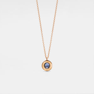 Collana con proiezione fotografica personalizzata rotonda