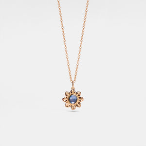 Sunflower Custom Photo Projection Necklace