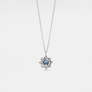 Sunflower Custom Photo Projection Necklace