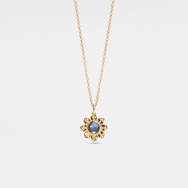 Sunflower Photo Projection Necklace
