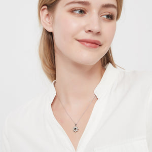 Sunflower Custom Photo Projection Necklace