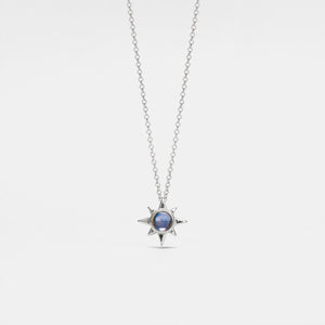 Personalisierte Halskette mit Stern-Fotoprojektion