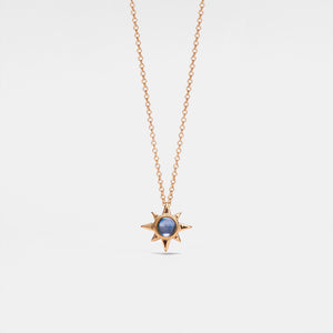 Personalisierte Halskette mit Stern-Fotoprojektion