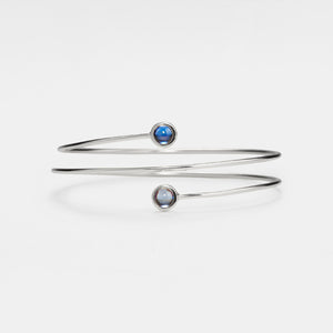 Double Photo Projection Bangle Bracelet