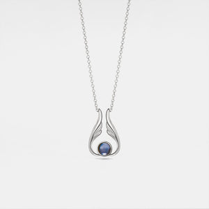Wing Ring Holder Photo Projection Necklace