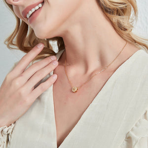 Halo Custom Photo Projection Necklace