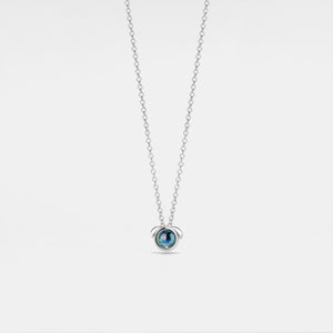 Personalisierte Halskette mit Fotoprojektion für Hunde