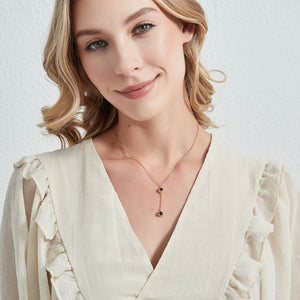 Double Custom Photo Projection Necklace