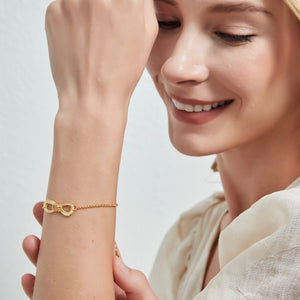 Infinity Custom Photo Projection Bracelet