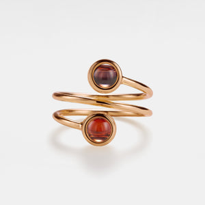 Doppelter benutzerdefinierter Fotoprojektionsring