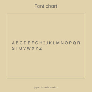 Custom Initial Letter Pendant Necklace