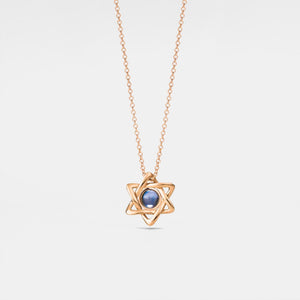 Davidstern-Fotoprojektionskette