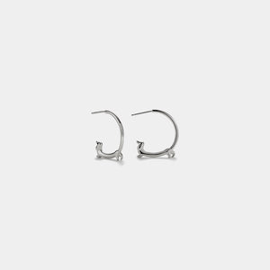Dachshund Dog Statement Hoop Earrings