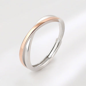 Infinity Mobius Matching Couple Band Ring - Perimade & Co.