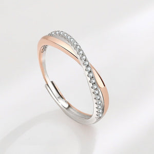 Infinity Mobius Matching Couple Band Ring - Perimade & Co.