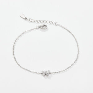Initial Letter Charm Stacking Bracelet - Perimade & Co.