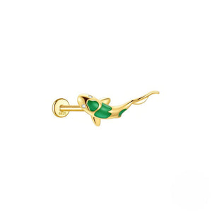 Japanese Enamel Koi Fish Stud Earrings - Perimade & Co.