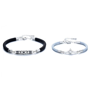 Knight Princess Couple Matching Rope Bracelet - Perimade & Co.